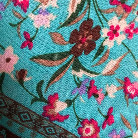 Spell and the Gypsy Turquoise Babushka Maxi NWT - Picture 5 of 6
